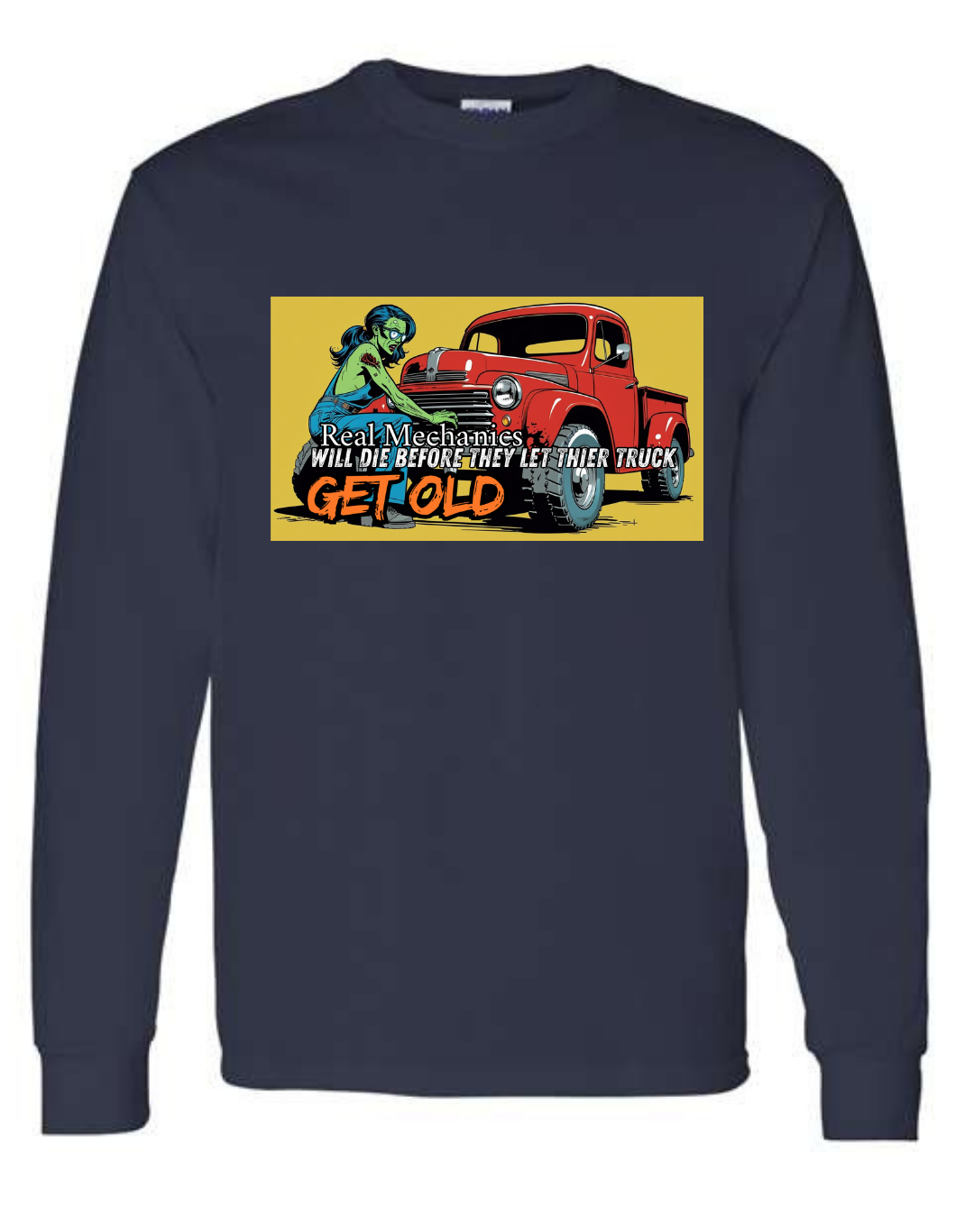 Mechanic Women Zombie -long Sleeve