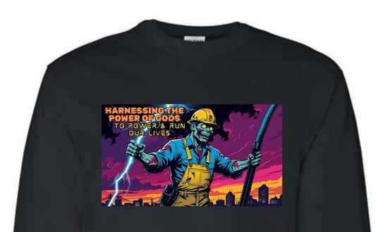 Electrician Zombie - Long Sleeve