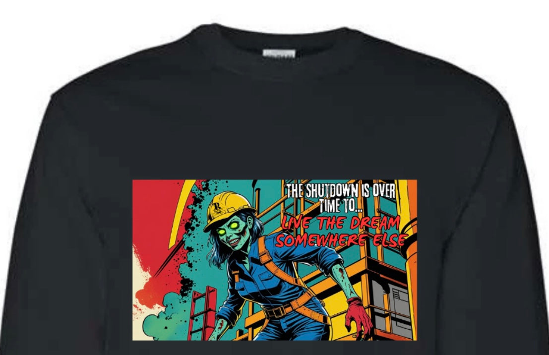 Scaffolder Womens Zombie - Long Sleeve