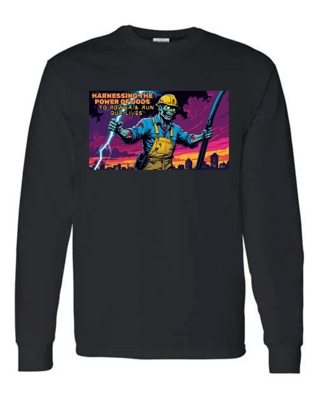 Electrician Zombie - Long Sleeve