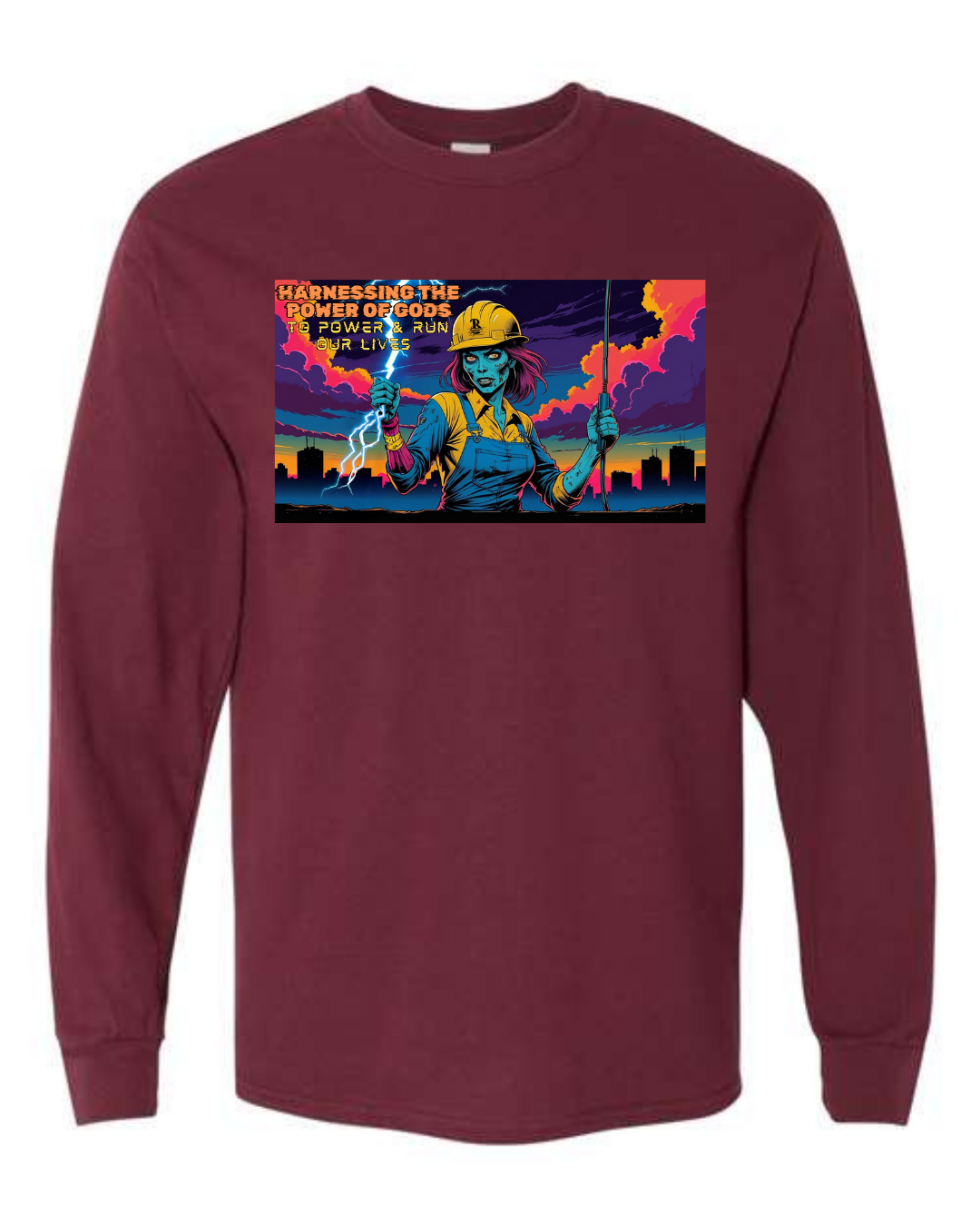 Electrician Women Zombie - Long Sleeve