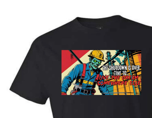 Scaffolder Zombie - T-Shirt
