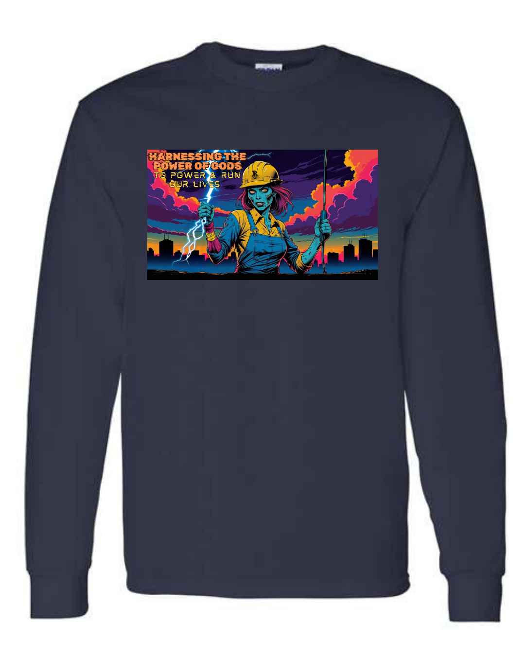 Electrician Women Zombie - Long Sleeve