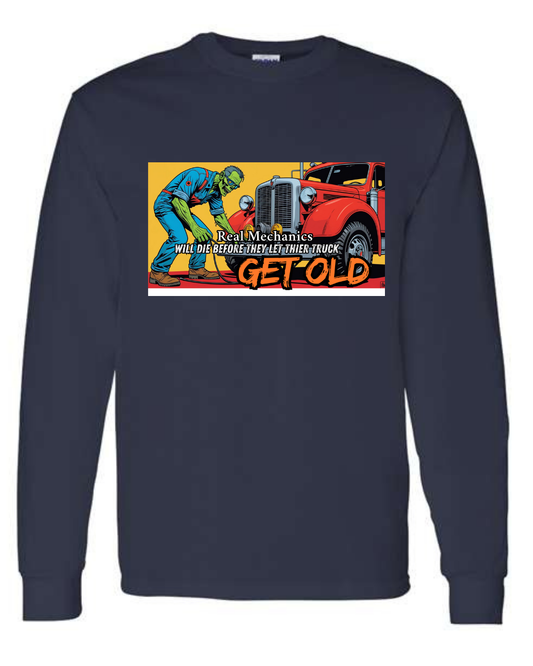 Mechanic Zombie -long Sleeve