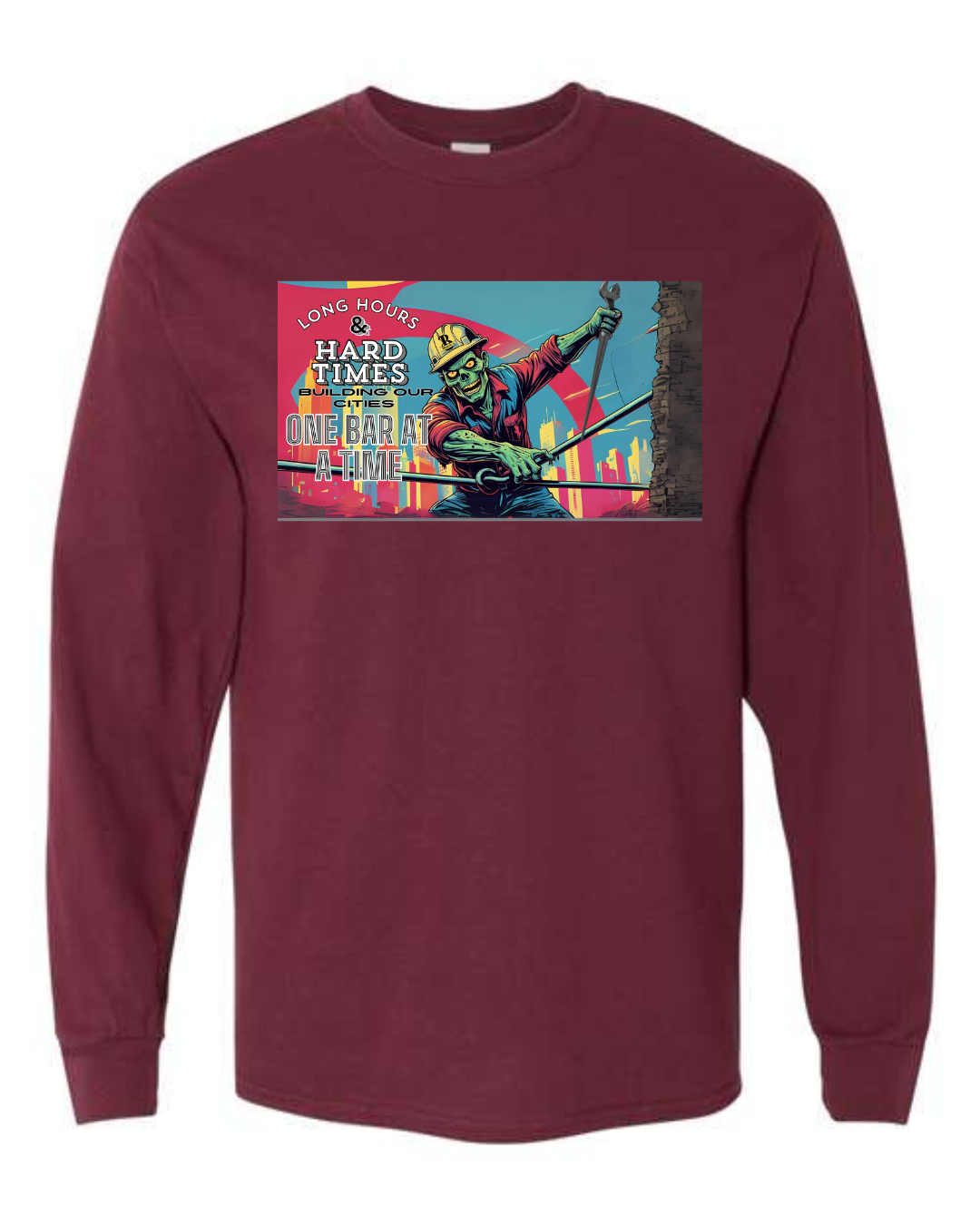 Iron worker Zombie- Long Sleeve