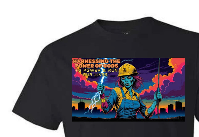 Electrician Women Zombie - T-Shirt