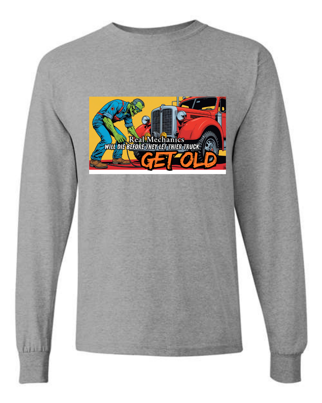 Mechanic Zombie -long Sleeve