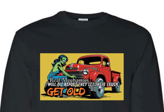 Mechanic Women Zombie -long Sleeve