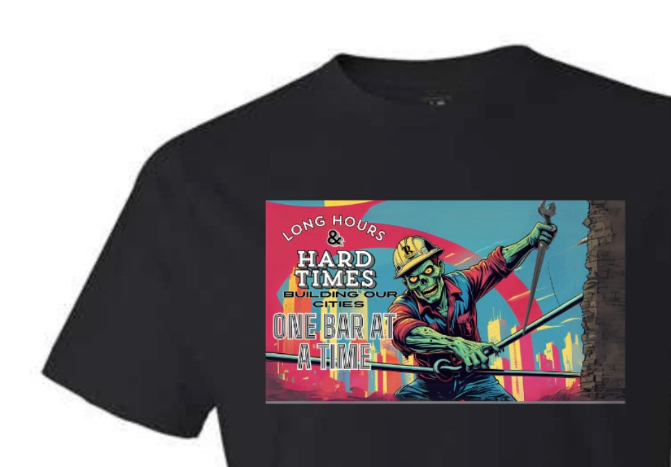 Iron worker Zombie T-Shirt