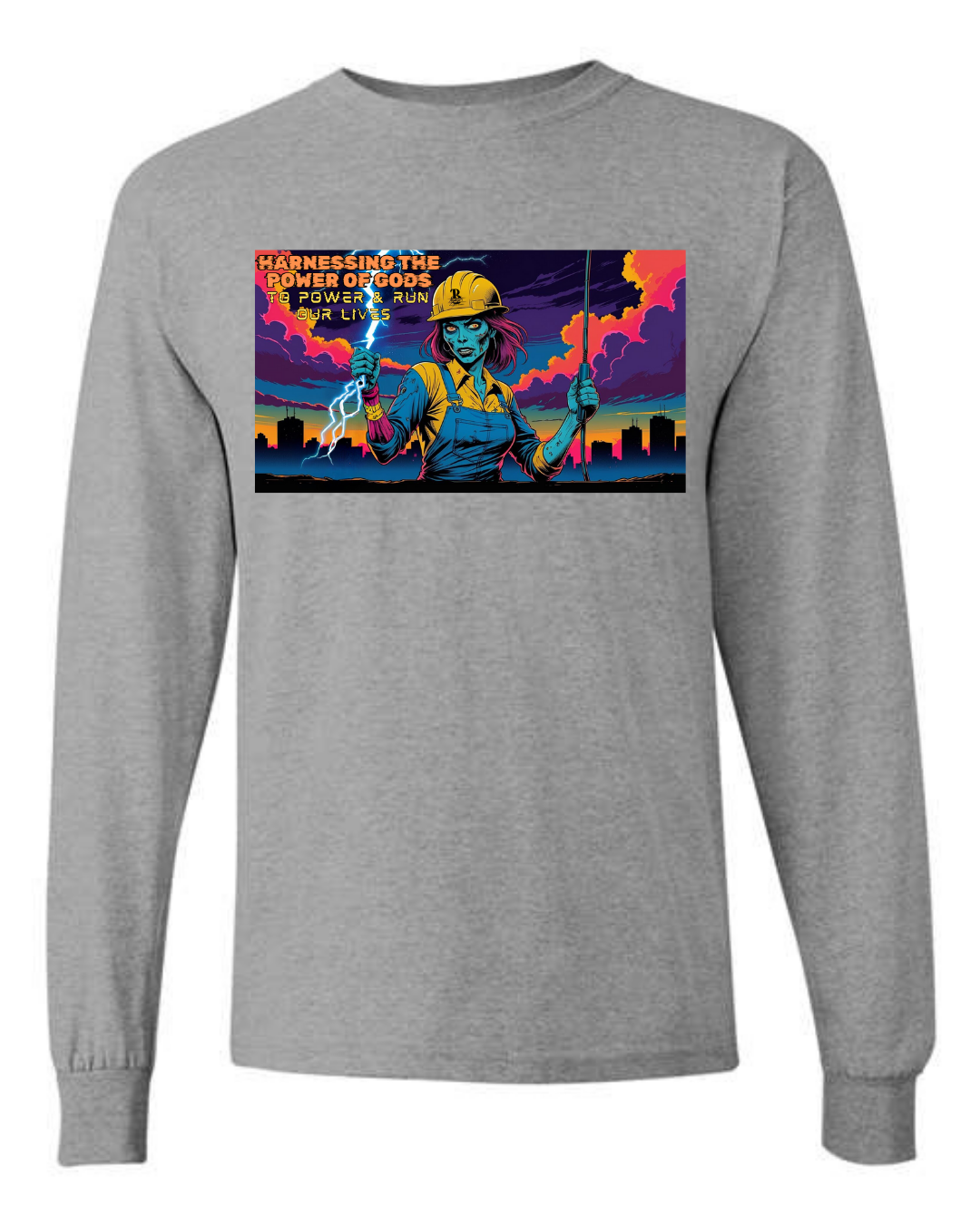 Electrician Women Zombie - Long Sleeve