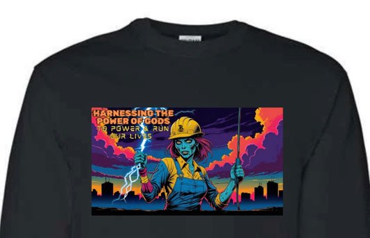 Electrician Women Zombie - Long Sleeve