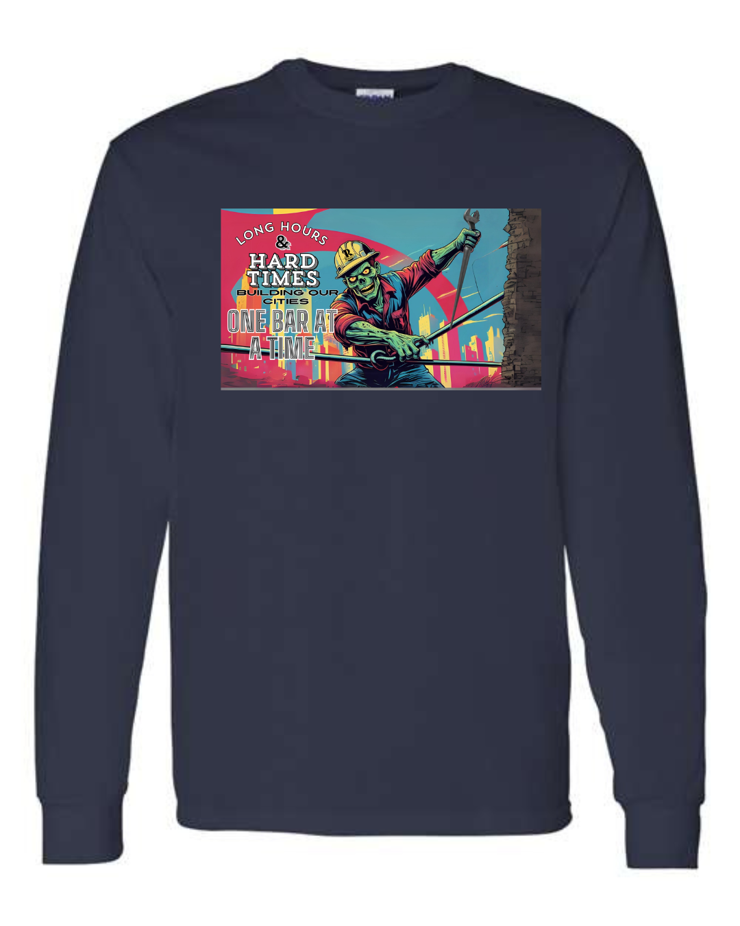 Iron worker Zombie- Long Sleeve