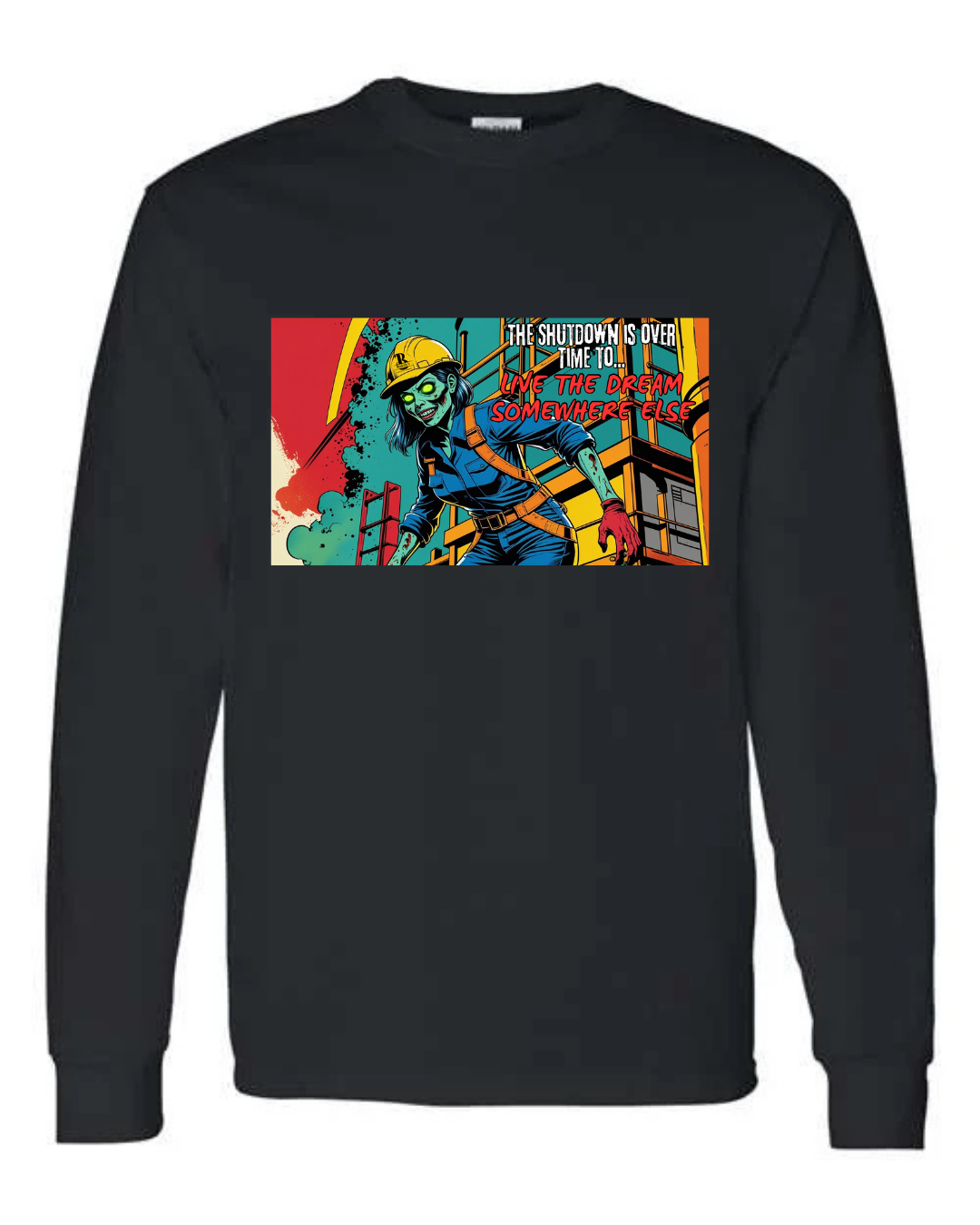 Scaffolder Womens Zombie - Long Sleeve