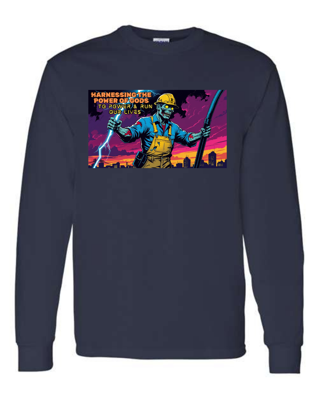 Electrician Zombie - Long Sleeve