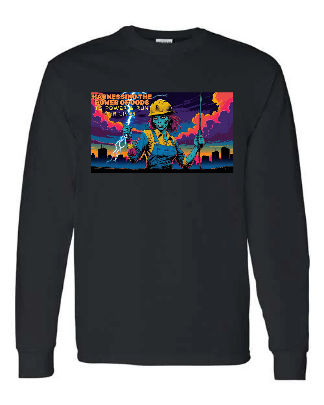 Electrician Women Zombie - Long Sleeve