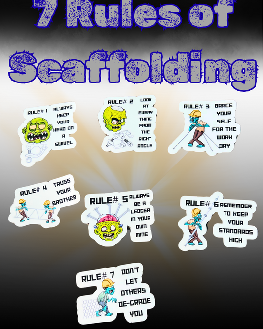 Scaffolding, 7 rules of