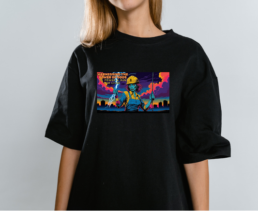 Electrician Women Zombie - T-Shirt