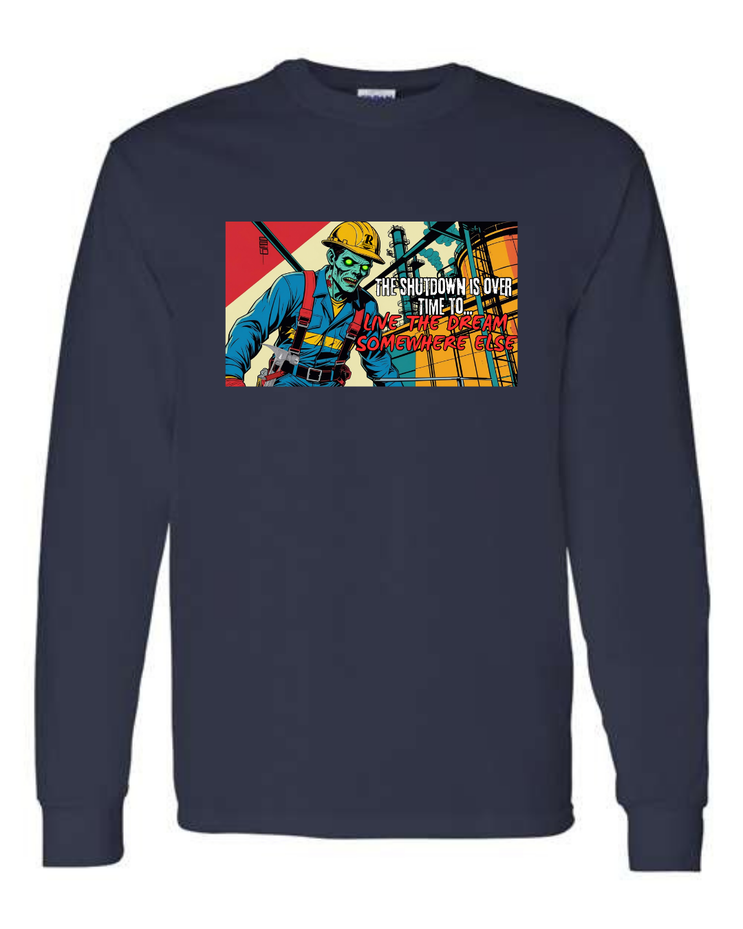 Scaffolder Zombie - Long Sleeve