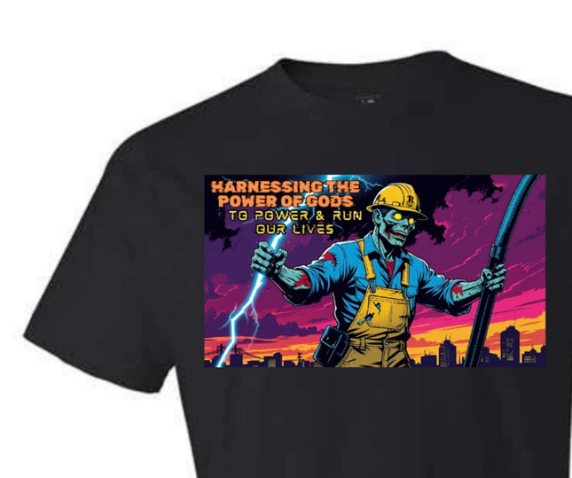 Electrician Zombie - T-Shirt