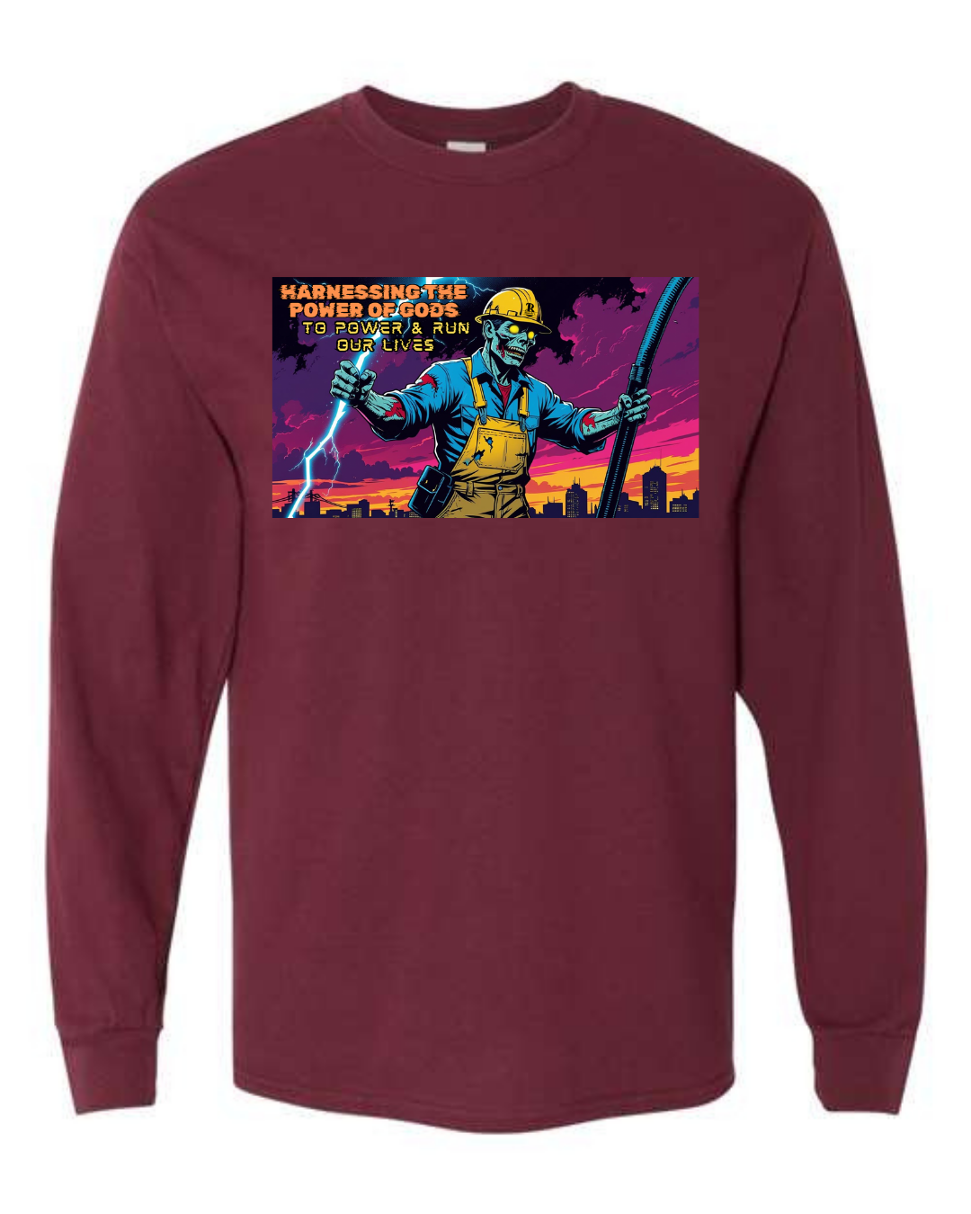 Electrician Zombie - Long Sleeve